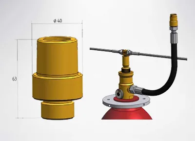 Protección con gases